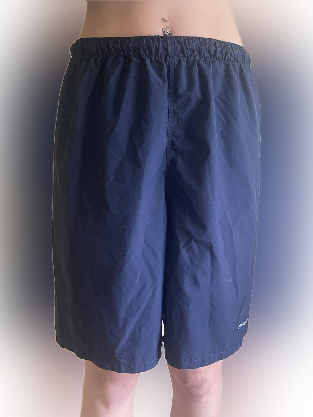 Patagonia Men's/Unisex Navy Blue Athletic Shorts